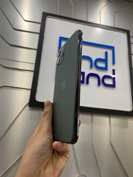 Điện thoại iPhone 11 Promax - LL/A - 256GB - Pin 100% thay new - Màu xanh - Ngoại hình: 97% - màn ám hồng, đã thay lưng - Body 1