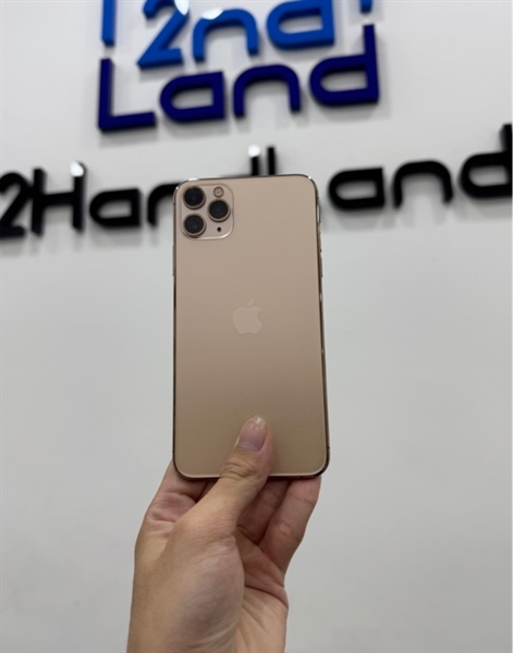 Điện thoại iPhone 11 Promax - LL/A - 64GB - IOS 18.5 - Pin 100% đã thay - Màu gold - Ngoại hình 98% - Body