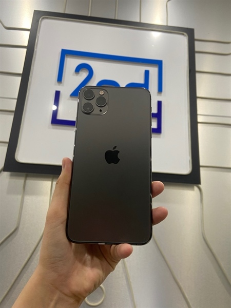 Điện thoại iPhone 11 Promax - LL/A - 64GB - IOS 18.5 - Pin 100% thay new - Màu đen - Ngoại hình: 98% - Body