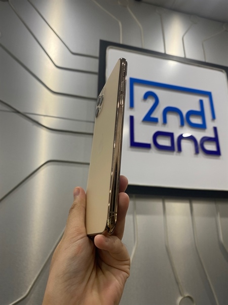 Điện thoại iPhone 11 Promax - LL/A - 64GB - Pin 100% thay new - Màu Gold - Ngoại hình: 98% - Đã thay lưng - Body 1