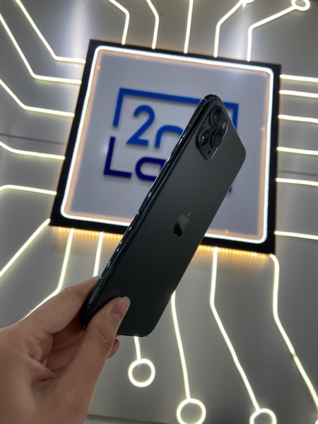 Điện thoại iPhone 11 Promax - LL/A - 64GB - Pin 100% thay new - Màu xanh rêu - Ngoại hình: 97% - Hở màn nhẹ - Body 1