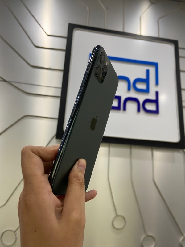 Điện thoại iPhone 11 Promax - LL/A - 64GB - Pin 82% đã thay pin linh kiện - Màu xanh - Ngoại hình: 97% - Màn linh kiện - Body