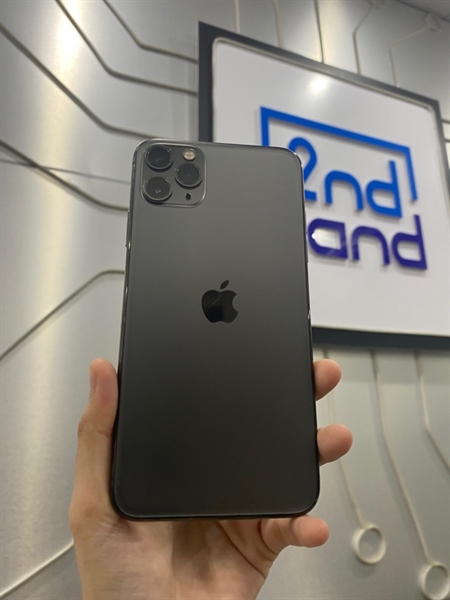 Điện thoại iPhone 11 Promax - LL/A - 64GB - Pin 84% - Màu đen - Ngoại hình: 98% - mất faceid - Body