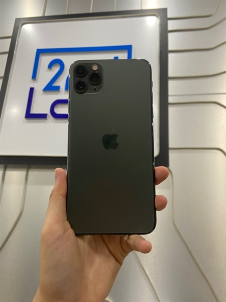 Điện thoại iPhone 11 Promax - LL/A - 64GB - Pin 98% linh kiện - Màu xanh đen - Ngoại hình: 98% - Body