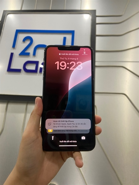 Điện thoại iPhone 11 Promax - LL/A - 64GB - Pin 98% linh kiện - Màu xanh đen - Ngoại hình: 98% - Body 3
