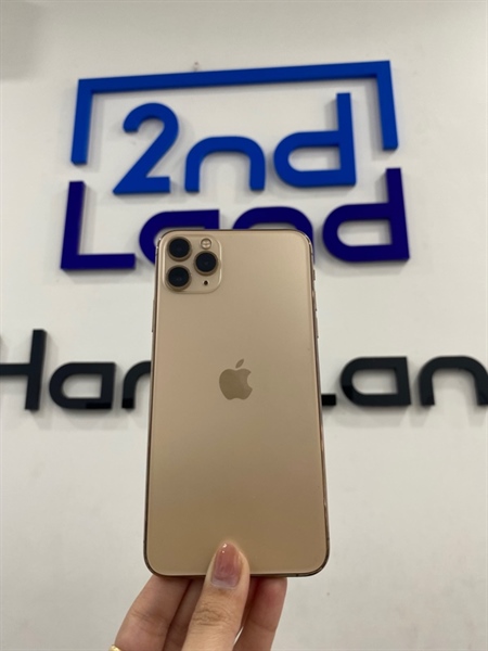 Điện thoại iPhone 11 Promax - LL/A - IOS 18.0.1 - 64gb - Màu vàng - Pin LKKXD 100% - Ngoại hình 97% - Trầy xước nhẹ - Kèm sạc linh kiện