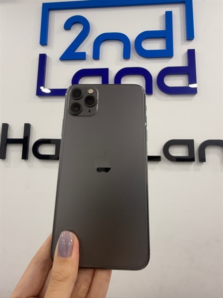 Điện thoại iPhone 11 promax - LL/A - IOS 18.3 - 64GB - Màu xám - Pin LKKXĐ báo dòng 100% - Ngoại hình 98% - Màn trầy , thay vỏ - Body