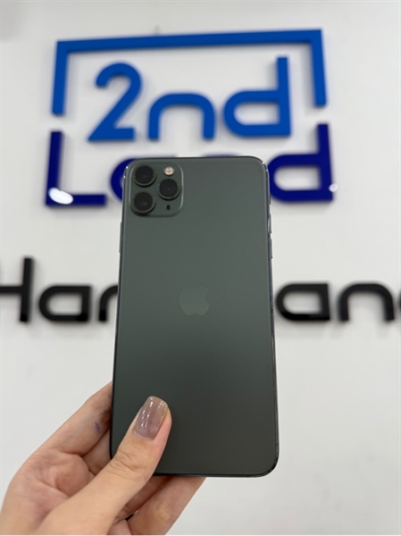 Điện thoại iPhone 11 promax - LL/A - IOS 18.4 - 256GB - Màu xanh lá - Pin linh kiện 100% - Ngoại hình 97% - Kèm sạc