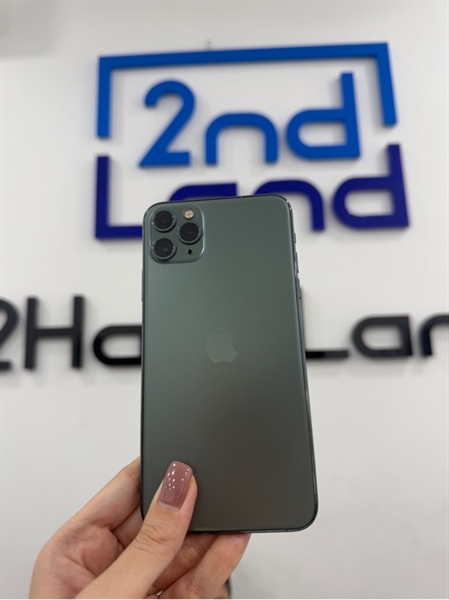 Điện thoại iPhone 11 promax - LL/A - IOS 18.6 - 64GB - Màu xanh lá - Pin 100% LKKXĐ - Ngoại hình 97% - Màn trầy - Kèm sạc