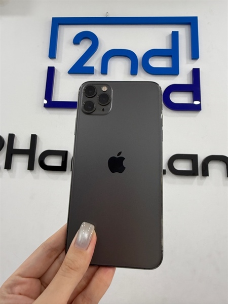 Điện thoại iPhone 11 promax - Máy mã N - LL/A - IOS 16.0 - 64GB - Màu xám - Pin thay báo dòng LKKXĐ - Ngoại hình 97% - Màn ám vàng nhẹ , màn trầy nhiều - Body