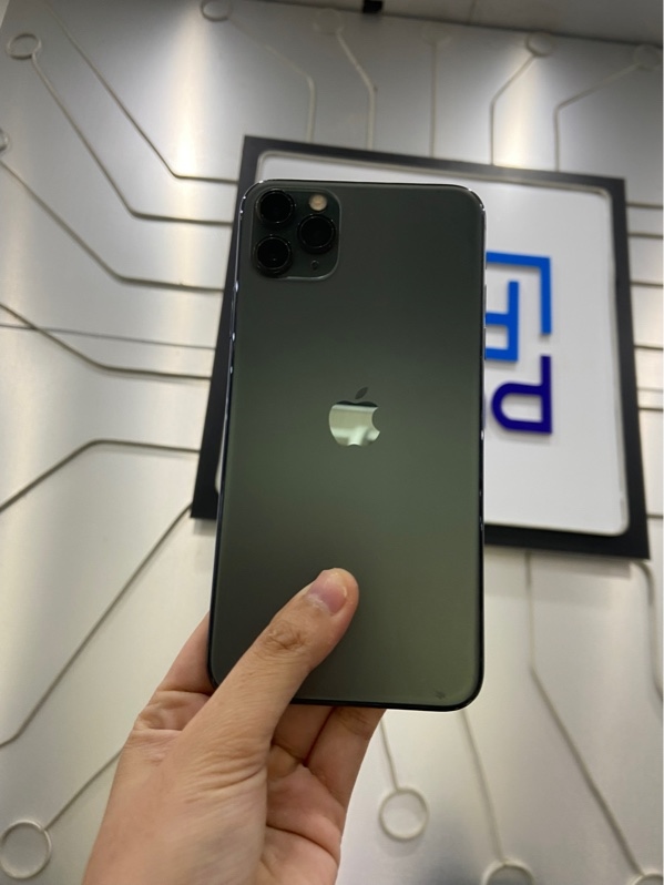 Điện thoại iPhone 11 Promax - VN/A - 64GB - Màu xanh - Pin 100% thay new - Ngoại hình: 97% - Body