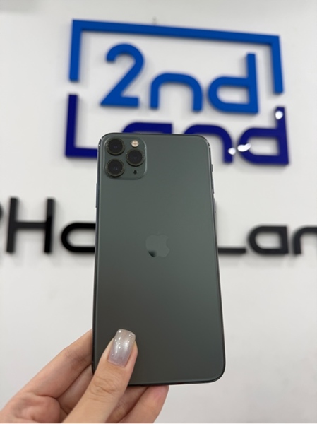 Điện thoại iPhone 11 promax - ZA/A - IOS 17.3 - 64GB - Màu xám - Pin thay 100% - Ngoại hình 97% - Màn hồng nhẹ , màn trầy , mẻ lưng , viền trầy - Body