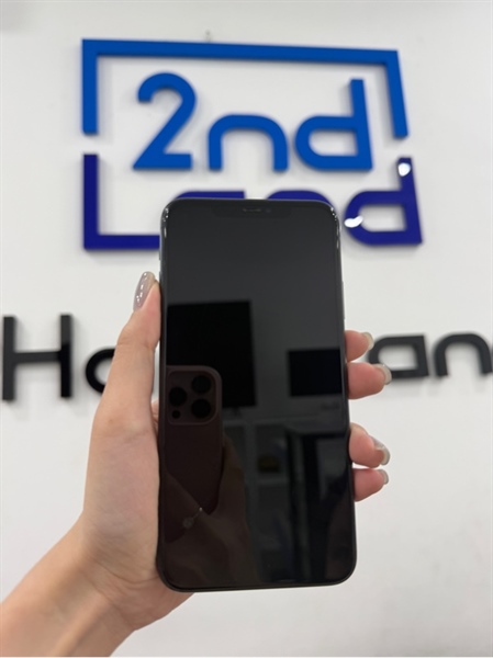 Điện thoại iPhone 11 promax - ZA/A - IOS 17.3 - 64GB - Màu xám - Pin thay 100% - Ngoại hình 97% - Màn hồng nhẹ , màn trầy , mẻ lưng , viền trầy - Body 2