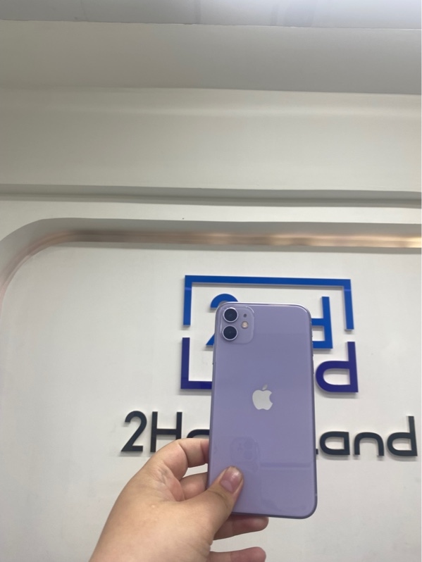 Điện thoại iPhone 11 - VC/A - 64GB - IOS 26.4.2 - Màu tím - Pin thay 100% - Ngoại hình 97% - Body