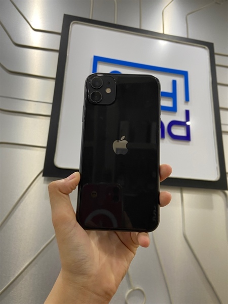 Điện thoại iPhone 11 - VN/A - 128GB - IOS 12.6 - Pin 84% - Màu đen - Ngoại hình: 98% - Màn ám - Body