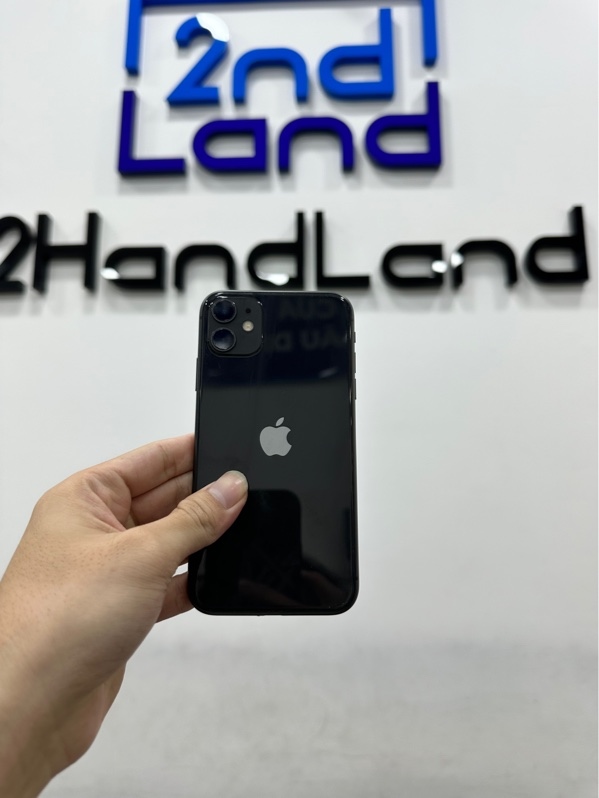 Điện thoại iPhone 11 - VN/A - 128GB - IOS 18.4.1 - Pin 100% đã thay linh kiện - Màu đen - Ngoại hình 97% - Màn ám xanh,nứt 1 kính cam sau nhẹ - Body