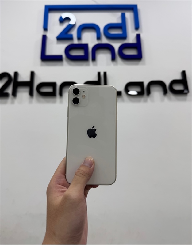 Điện thoại iPhone 11 - VN/A - 128GB - IOS 18.6.2 - Pin 86% - Màu trắng - Ngoại hình 97% - Body
