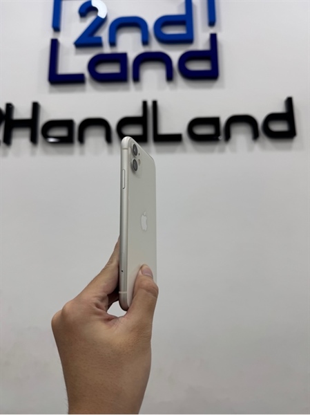 Điện thoại iPhone 11 - VN/A - 128GB - IOS 26.2 - Pin 100% thay new - Màu trắng - Ngoại hình 97% - Màn ám phản quang - Body 1