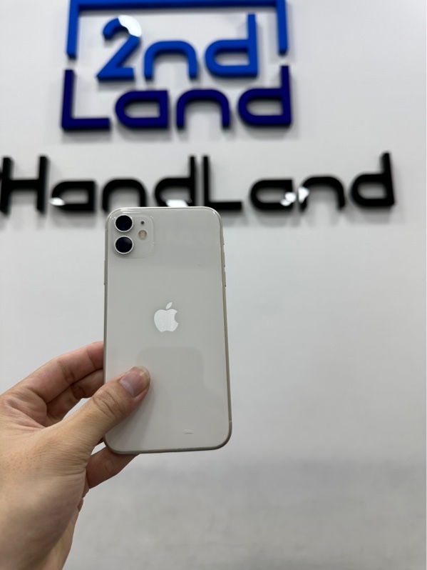 Điện thoại iPhone 11 - VN/A - 128GB - IOS 26.5 - Pin 100% thay new - Màu trắng - Ngoại hình 97% - Màn ám xanh viền - Body