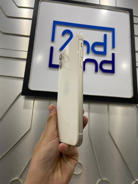 Điện thoại iPhone 11 - VN/A - 128GB - Pin 100% thay new - Màu trắng - Ngoại hình: 97% - Kèm Box 1