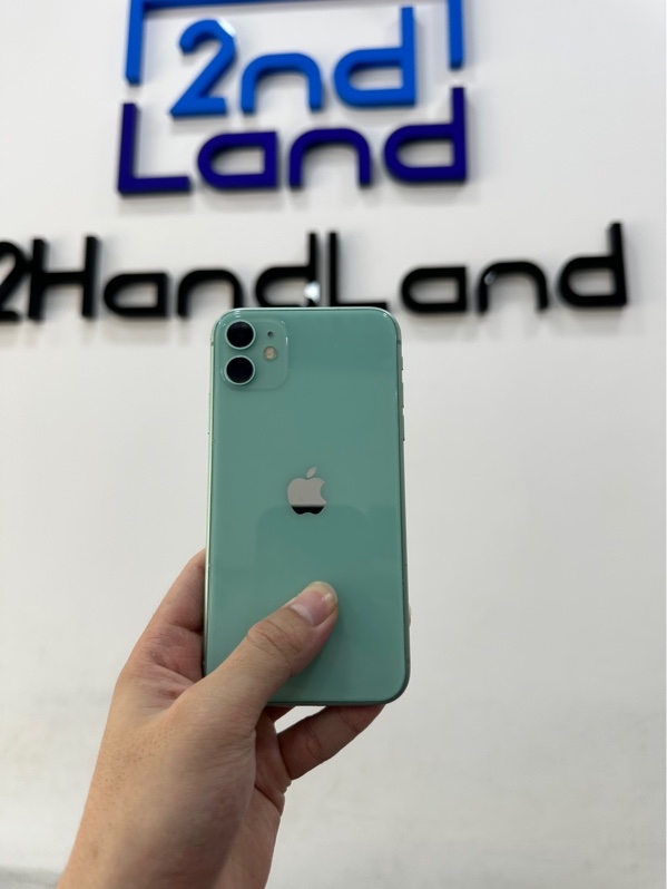 Điện thoại iPhone 11 - VN/A - 64Gb - IOS 18.7.7 - Pin 100% đã thay báo dòng - Màu xanh ngọc - Ngoại hình 98% - Màn đã thay, viền cam nứt - Body