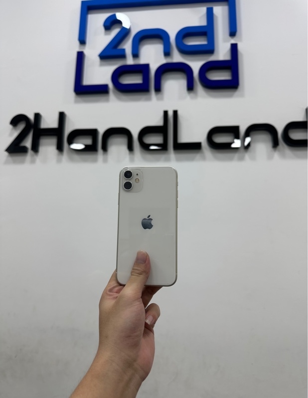 Điện thoại iPhone 11 - VN/A - 64GB - IOS 26.3 - Pin 100 đã thay new - Màu trắng - Ngoại hình 97% - màn ám - Body