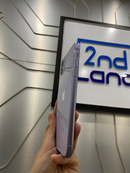 Điện thoại iPhone 11 - VN/A - 64GB - Pin 100% thay new - Màu tím - Ngoại hình: 97% - Màn ám - Body 1