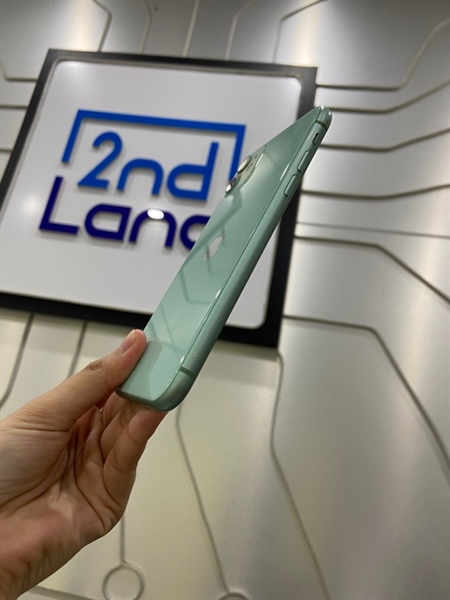 Điện thoại iPhone 11 - VN/A - 64GB - Pin 100% thay new - Màu xanh - Ngoại hình: 97% - Màn ám xanh - Body 2