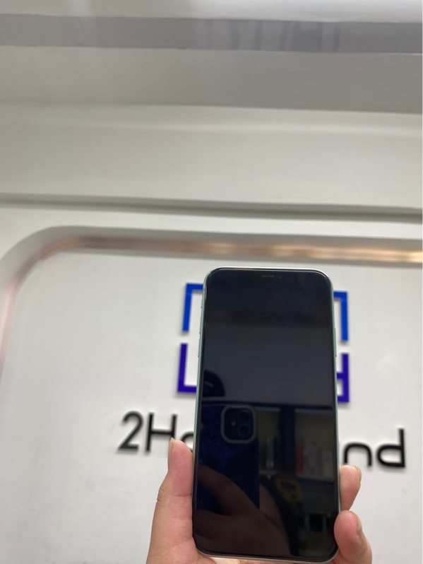 Điện thoại iPhone 11 - VN/A - IOS 26.4.2 - 128gb - Màu xanh - Pin thay 100% - Ngoại hình 97% - màn ép kính, màn xước dăm - Body