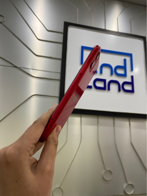 Điện thoại iPhone 11 - ZA/A - 64GB - Pin 100% thay new - Màu đỏ - Ngoại hình: 97% - Màn linh kiện, phản quang, loa rè, đã thay vỏ - Body