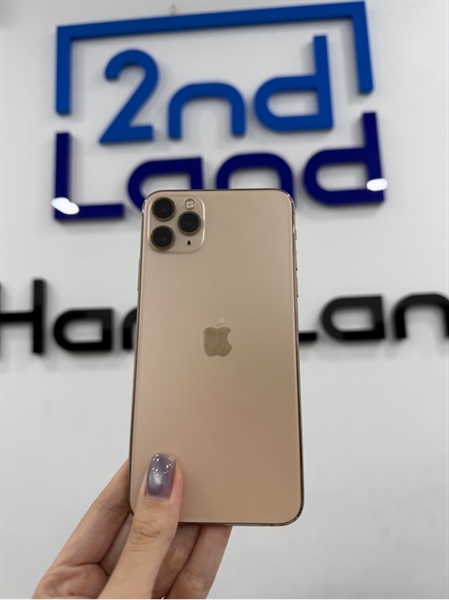 Điện thoại iPhone 11promax - ZA/A - IOS 18.5 - 64GB - Màu vàng - Pin 95% - Ngoại hình 98% - Kèm sạc