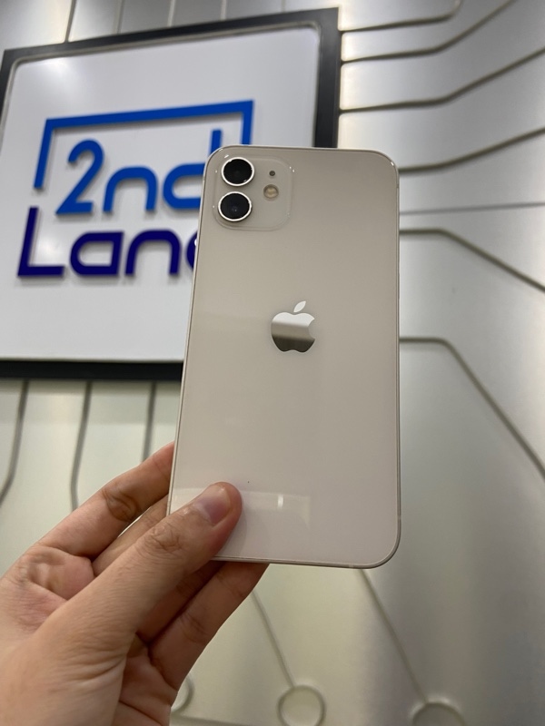 Điện thoại iPhone 12 - 3J/A - 128GB - Pin 94% đã thay - Màu trắng - Ngoại hình: 97% - Màn đánh kính - Body