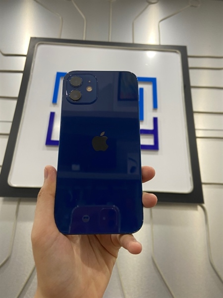 Điện thoại iPhone 12 - 64GB - Pin 100% thay new - Màu xanh - Ngoại hình: 97% - Đã thay lưng - Body