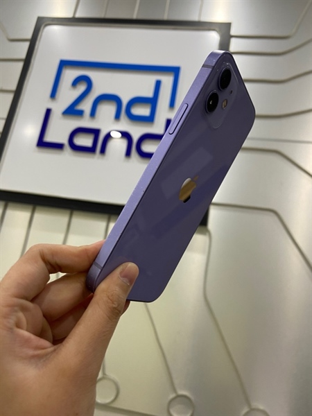 Điện thoại iPhone 12 - 64GB - VN/A - iOS 26 - Màu tím - Pin 100% thay new - Ngoại hình: 98% - Body 1