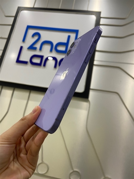 Điện thoại iPhone 12 - 64GB - VN/A - iOS 26 - Màu tím - Pin 100% thay new - Ngoại hình: 98% - Body 2