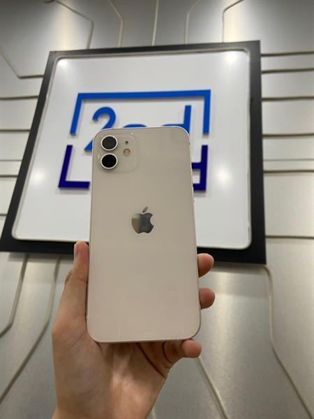 Điện thoại iPhone 12 - KH/A - 64GB - IOS 18.3 - Pin thay 97% - Màu trắng - Ngoại hình: 97% - ép kính - Body 0