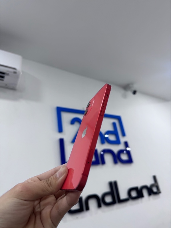 Điện thoại iPhone 12 - KH/A - iOS 26.5.2 - 128GB - Màu đỏ - Pin 85% chu kỳ 1737 - Ngoại hình 96% - Trầy xước - Kèm sạc linh kiện