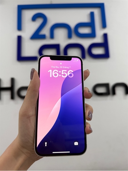 Điên thoại iPhone 12 - LL/A - IOS 18.5 - 64GB - Màu trắng - Pin thay 100% - Màn trầy , thay cam báo dòng chính hãng - Kèm sạc 2