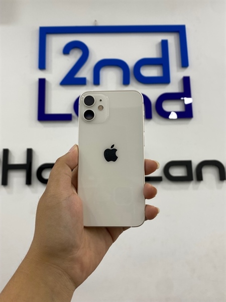 Điện thoại iPhone 12 Mini - KH/A - 256GB - Pin thay 100% - Màu trắng - Ngoại hình: 98%