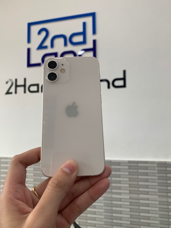 Điện thoại iPhone 12 mini - KH/A - 64GB - Màu trắng - Pin 100% linh kiện - Ngoại hình: 98% - Body