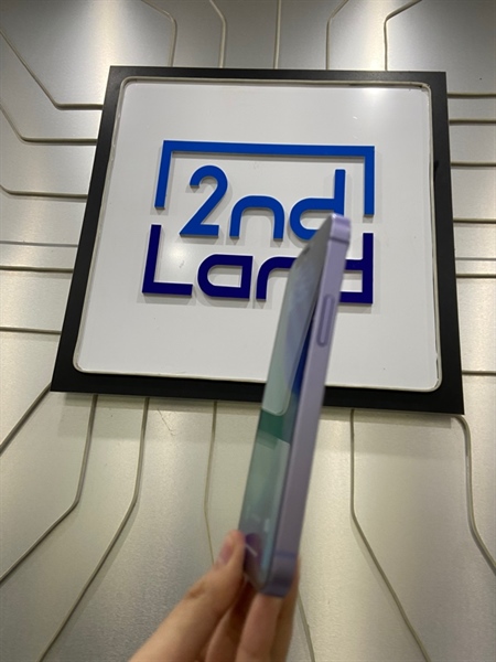 Điện thoại iPhone 12 Mini - KH/A - 64GB - Sim vật lý - Pin 100% thay new - Màu tím - Ngoại hình: 97% - Màn xước - Body 2