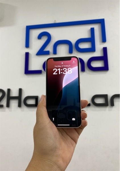 Điện thoại iPhone 12 Mini - LL/A - 256GB - IOS 18.6.2 - Pin 100% thay new - Màu trắng - Ngoại hình: 98% - Body 2