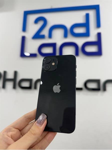 Điện thoại iPhone 12 mini - VN/A - IOS 18.5 - 64GB - Màu đen - Pin 83% - Ngoại hình 97% - Màn vàng nhẹ , cam trầy nặng - Box , sạc 1