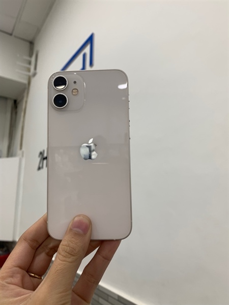 Điện thoai iPhone 12 mini - X/A - 256GB - Màu trắng - Pin 100% đã thay - Ngoại hình: 97% - Màn sướt mèo - Body