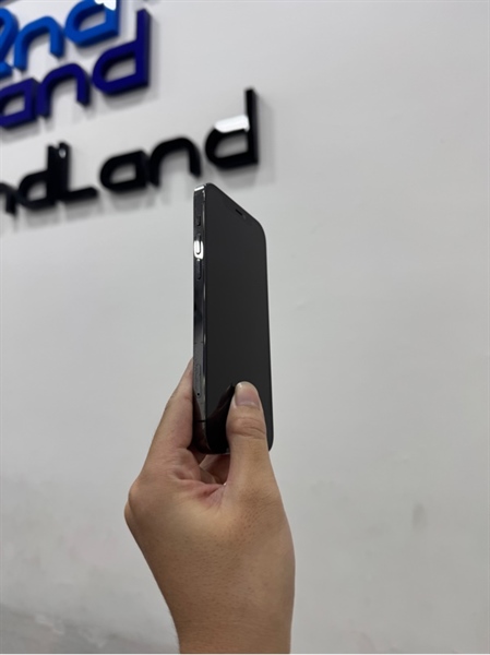 Điện thoại iPhone 12 Pro - 3J/A - 256GB - IOS 18.5 - Pin 100% đã thay báo linh kiện - Màu đen - Ngoại hình 97% - Màn ép kính - Body 2