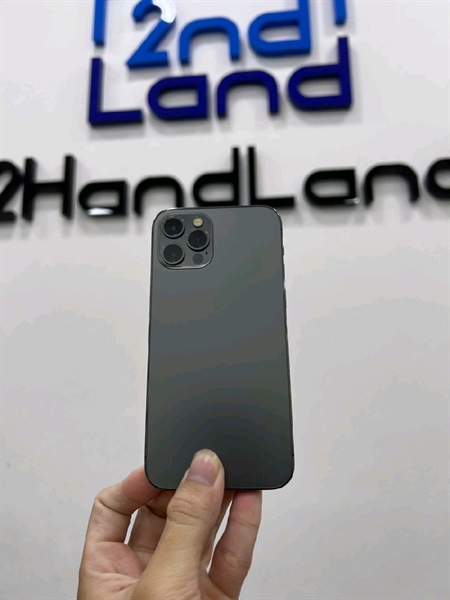 Điện thoại iPhone 12 Pro - KH/A - 128GB - IOS 18.3.2 - Pin 84% - Màu đen - Ngoại hình 97% - Body