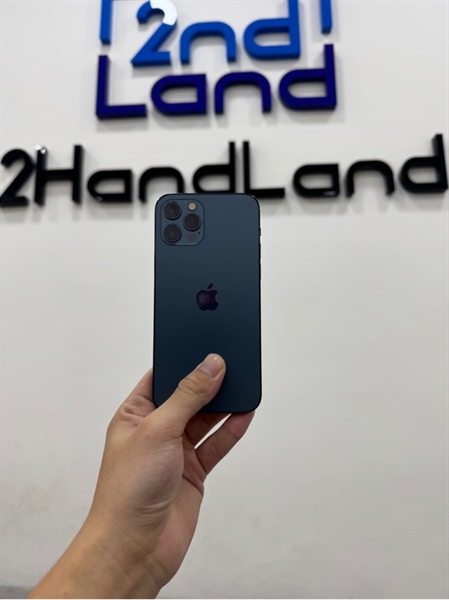 Điện thoại iPhone 12 Pro - KH/A - 128GB - IOS 26.0.1 - Pin 100% - Màu xanh - Ngoại hình 97% - Body