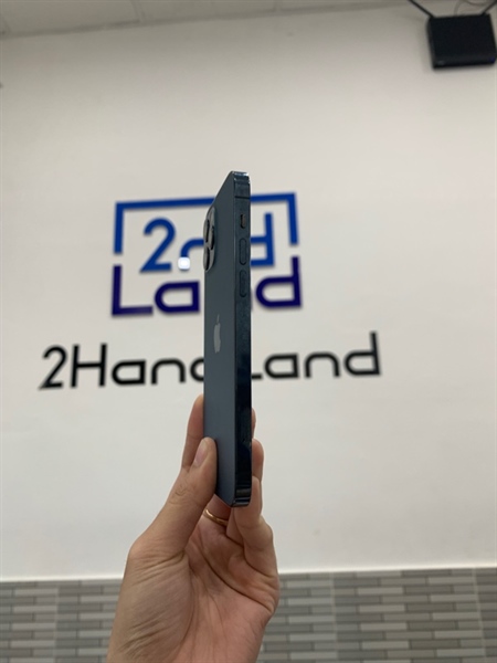 Điện thoại iPhone 12 Pro - KH/A - 128GB - Màu xanh - Pin 100 chu kì sạc 116 đã thay - Ngoại hình: 97% - Trầy cấn, màn xước - Body 1