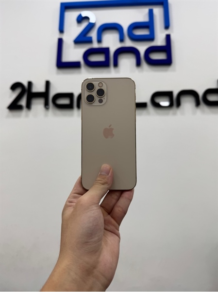 Điện thoại iPhone 12 Pro - KH/A - 256GB - IOS 26.1 - Pin 100% - Màu vàng - Ngoại hình 98% - Body