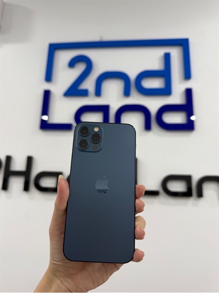 Điện thoại iPhone 12 Pro - KH/A - IOS 18.1 - 256GB - Màu xanh - Pin 100% - Ngoại hình 97% - Kèm sạc